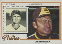 1978 Topps #467 Alvin Dark Baseball Card