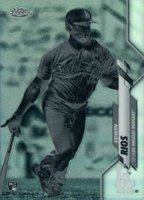 2020 Topps Chrome #95 Edwin Rios Negative Refractor Baseball Card