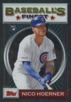 2020 Finest Flashbacks #67 Nico Hoerner Baseball Card