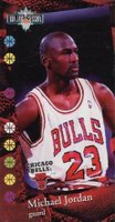 1995 Fleer Jam Session Game Test Samples #P1 Michael Jordan Basketball Card