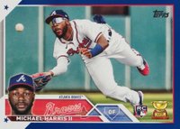 2023 Topps #226 Michael Harris II Royal Blue Baseball Card