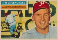 1956 Topps #275 Jim Greengrass Baseball Card