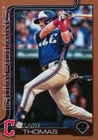 2025 Topps #3 Lane Thomas Gold Baseball Card