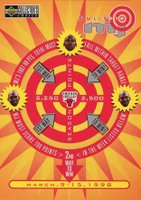 1997 Collector's Choice MJ Bullseye #B16 Michael Jordan 3/9 Basketball Card