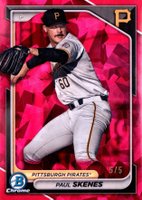 2024 Bowman Sapphire Edition Chrome Prospects #BCP125 Paul Skenes Red Baseball Card