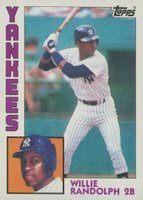 1984 Topps #360 Willie Randolph Baseball Card