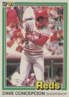1981 Donruss #181 Dave Concepcion Baseball Card