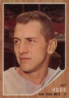 1962 Topps #94 Jay Hook Baseball Card