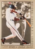 1994 Fleer League Leaders #8 Barry Bonds Baseball Card
