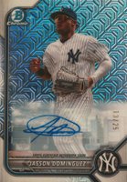 2022 Bowman Mega Box Chrome #98 Jasson Dominguez SP-Autograph Baseball Card