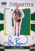 2015 Panini Preferred #99 Larry Bird Material Autograph-Prime Basketball Card