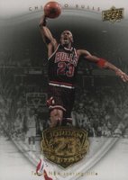 2009 Upper Deck Jordan Legacy Gold #91 Michael Jordan Basketball Card