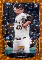 2013 Bowman Draft Picks & Prospects Rookies  #6 Gerrit Cole Orange Ice Baseball Card