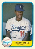1981 Fleer #141 Manny Mota Baseball Card