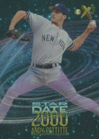 1997 Skybox E-X2000 Stardate 2000 #3 Andy Pettitte Baseball Card