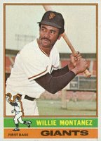 1976 Topps #181 Willie Montanez Baseball Card