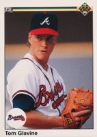1990 Upper Deck #571 Tom Glavine Baseball Card