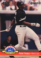 1993 Donruss Long Ball Leaders  #LL-10 Frank Thomas Baseball Card