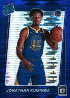 2021 Panini Donruss Optic #190 Jonathan Kuminga Target Purple Pulsar Basketball Card