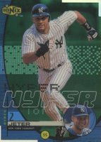 1999 Upper Deck Ionix Hyper #H8 Derek Jeter Baseball Card