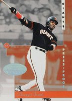1996 Leaf Signature #89 Barry Bonds Platinum Press Proof Baseball Card