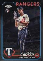 2024 Topps Chrome Update #USC199 Evan Carter Baseball Card