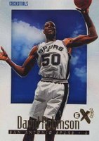 1996 Skybox E-X2000 #65 David Robinson Credentials Basketball Card