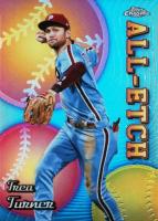 2024 Topps Chrome Chrome All Etch #CAE11 Trea Turner Baseball Card