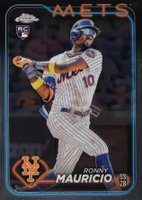 2024 Topps Chrome #28 Ronny Mauricio Baseball Card