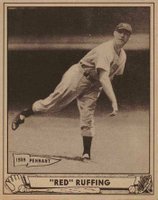 1940 Play Ball #10 Red Ruffing Baseball Card