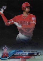 2018 Topps Clearly Authentic #SO Shohei Ohtani Autograph Baseball Card