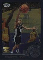 2002 Topps Chrome #78 Tim Duncan Basketball Card