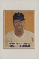 1989 Bowman Inserts # Duke Snider 1949 Reprint Baseball Card