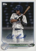 2022 Topps Pro Debut #PD73 Corbin Carroll Autograph Baseball Card