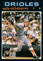 1971 Topps #501 Andy Etchebarren Baseball Card