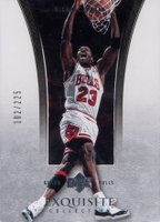 2004 Upper Deck Exquisite Collection  #4 Michael Jordan Basketball Card