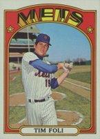 1972 Topps #707 Tim Foli Baseball Card