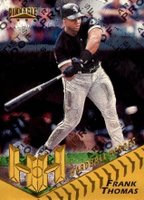 1996 Pinnacle Starburst #157 Frank Thomas Artist's Proof Baseball Card