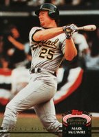 1993 Stadium Club Murphy #153 Mark McGwire Baseball Card