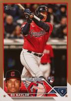 2023 Topps #421 Bo Naylor Gold Baseball Card