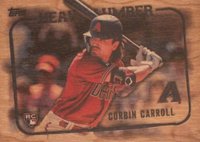 2023 Topps Heavy Lumber #HL41 Corbin Carroll Update Baseball Card