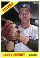 1966 Topps #289 Larry Sherry Baseball Card