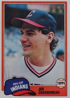 1981 Topps #13 Joe Charboneau Baseball Card