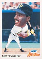 1992 Score #777 Barry Bonds Baseball Card