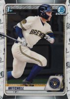 2020 Bowman Draft #BD118 Garrett Mitchell Chrome Baseball Card