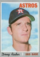 1970 Topps #355 Doug Rader Baseball Card