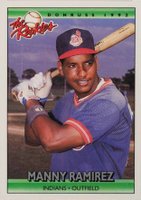 1992 Donruss Rookies #98 Manny Ramirez Baseball Card