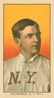 1909 White Borders Ghosts, Miscuts, Proofs, Blank Backs & Oddities #308 Christy Mathewson Portrait Baseball Card
