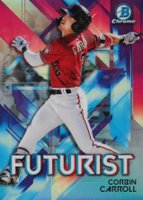 2021 Bowman Chrome Futurist #CC Corbin Carroll Baseball Card