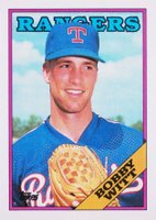 1988 Topps #747 Bobby Witt Baseball Card